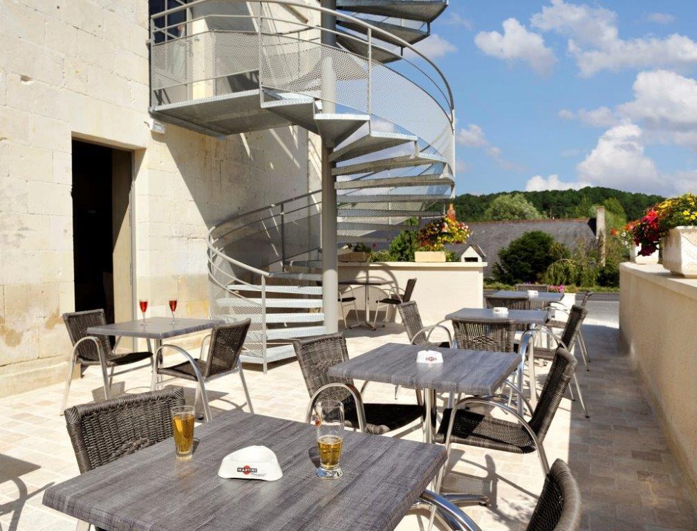 Hotel Auberge De La Bonde Logis Langeais Luaran gambar